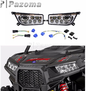 PA 2Pcs 10-32V V6 UTV LED Polaris RZR 900 2015-17 RZR 1000 S 16-17 1968