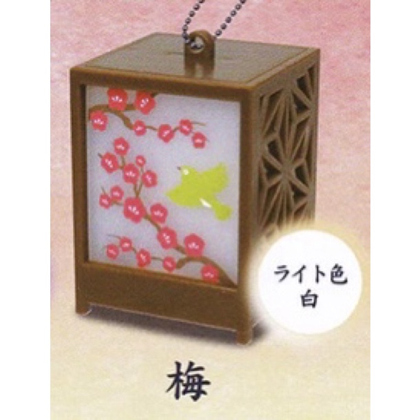 **พร้อมส่ง**กาชาปองโคมไฟทรงสี่เหลี่ยมของแท้ - รูปที่ 2