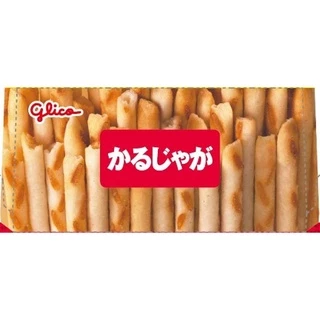 Glico มันฝรั่งแท่งอบกรอบ รสเกลือ 41 g グリコ かるじゃがサクサク食感 うま塩味 41 g