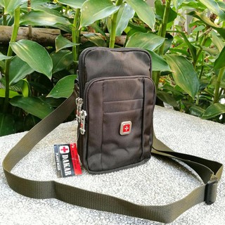 DAKAR Bag กระเป๋าสะพายใบเล็ก ผ้ากันน้ำ รุ่น DK001(สีเขียว)