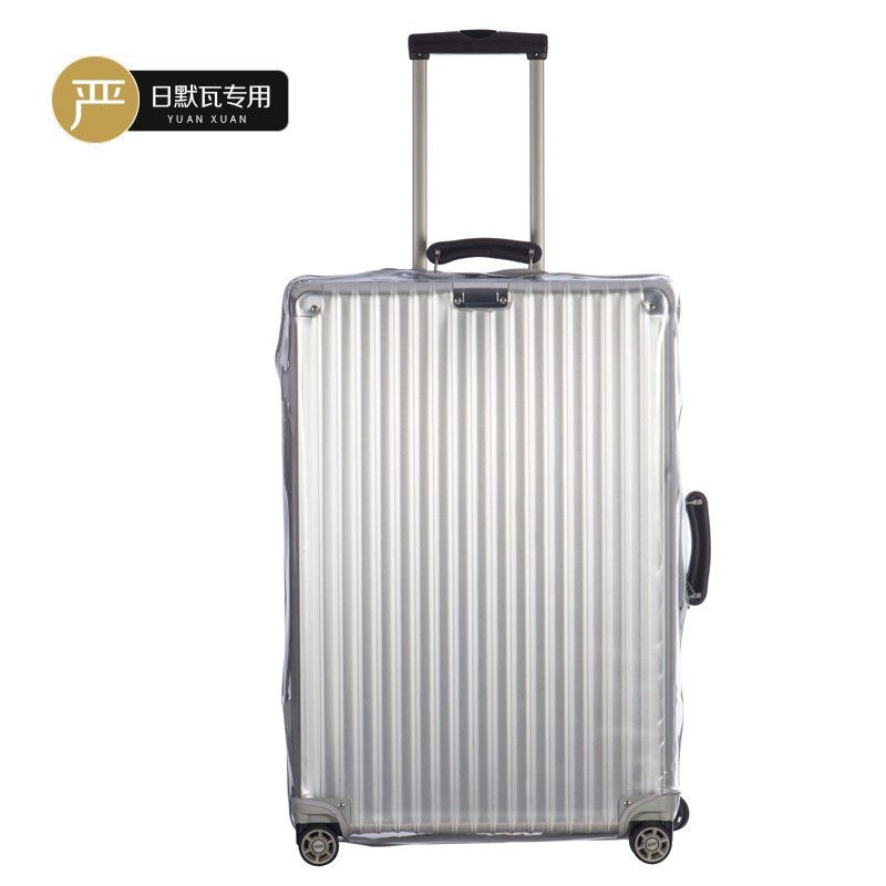 ✸ ✅♕❈เหมาะสำหรับ RIMOWA ฝาครอบป้องกันกระเป๋าเดินทางแบบใส RIMOWA เคสฝาครอบ 20/21/26/30 นิ้ว retro