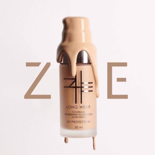 🔥Zhe foundation รองพื้นซี ✨ของแท้100% ซื้อรองพื้น1แถมพัฟ1ชิ้น