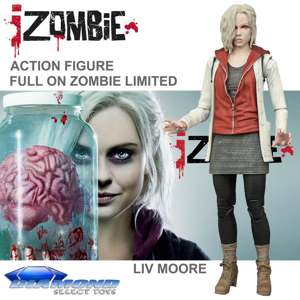 Figma งานแท้ Original ฟิกม่า Diamond Select Toys iZombie TV Series ไอ ซอมบี้ สืบ กลืน สมอง Olivia Li