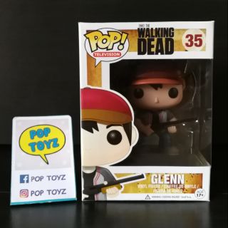 FUNKO POP Glenn 35 THE WALKING DEAD ของแท้ งานเก่าปี 2014 เลิกผลิตแล้ว หายากมากๆ มีของพร้อมส่ง zombie figure Steve Yuan