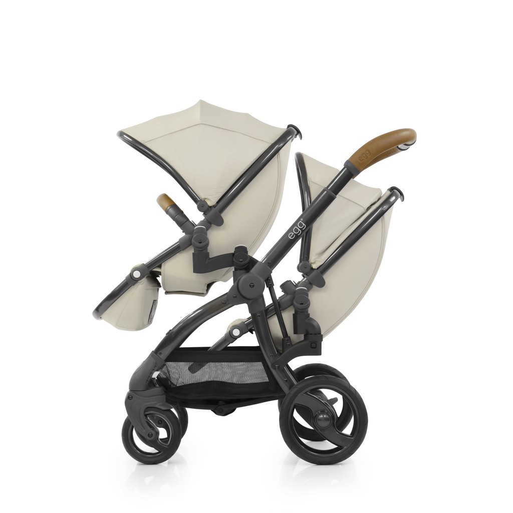 Egg Tandem seat - Jurassic Cream