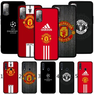 พร้อมส่ง ใหม่ เคสโทรศัพท์มือถือนิ่ม ลายโลโก้ฟุตบอล FC United สําหรับ Samsung Galaxy S22 Plus Note 20 Ultra 10 9 8 Plus Lite XOR127