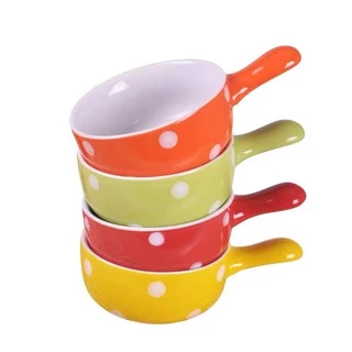 ถ้วยน้ำจิ้ม ถ้วยซอสเซรามิค มี 5 สีให้เลือก ขนาดใหญ่