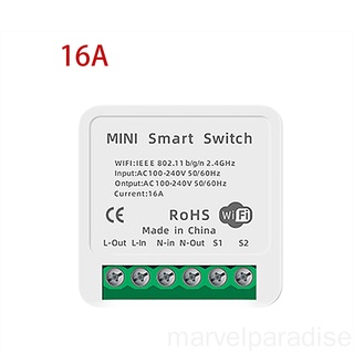 Smart Switch Module Mini Wireless Remote Control Switch Relay Home Hotel WiFi Smart Breaker marvelparadise