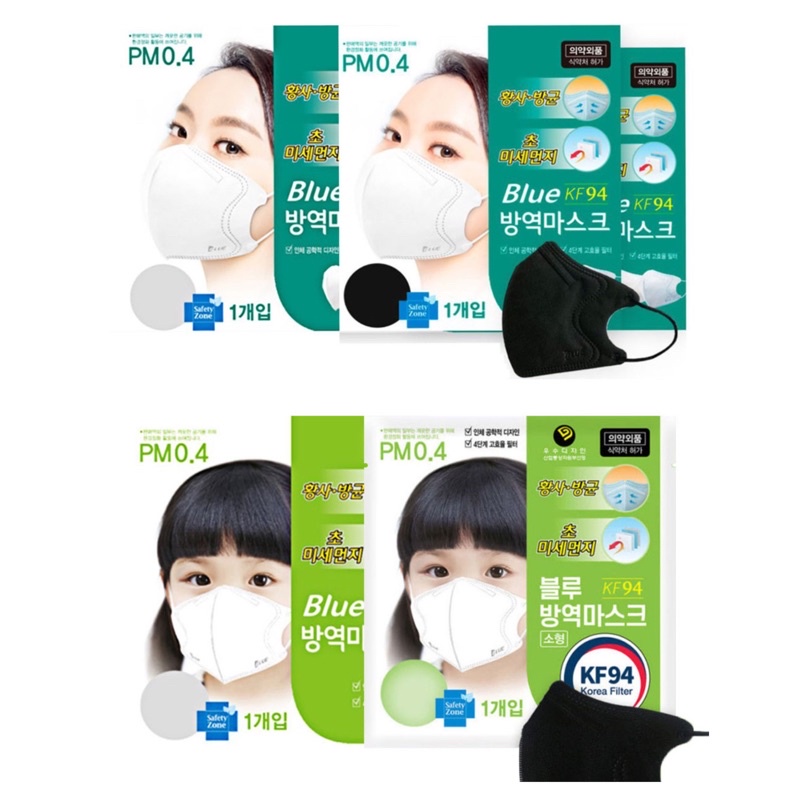 [พร้อมส่ง] Blue Bon Mask หน้ากากอนามัย KF94 | Made in Korea 🇰🇷 แท้ 💯%