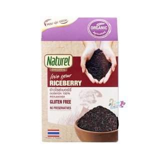 เนเชอเรล ข้าวไรซ์เบอร์รี่ อินทรีย์ 1กก. Naturel Riceberry Organic Rice 1 kg.