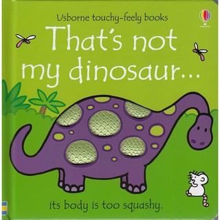 DKTODAY หนังสือ USBORNE THATS NOT MY DINOSAUR (AGE 3+ MONTHS)