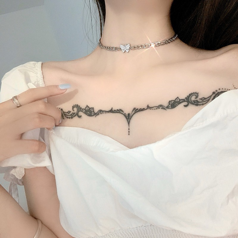 เครื่องประดับหรูหราสร้อยคอผู้หญิงรูปผีเสื้อ