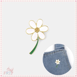 ★ Daisy - Flowers Brooches ★ 1Pc Jade Dynasty Sean Xiao Fashion Doodle Enamel Pins Backpack Button Badge Brooch