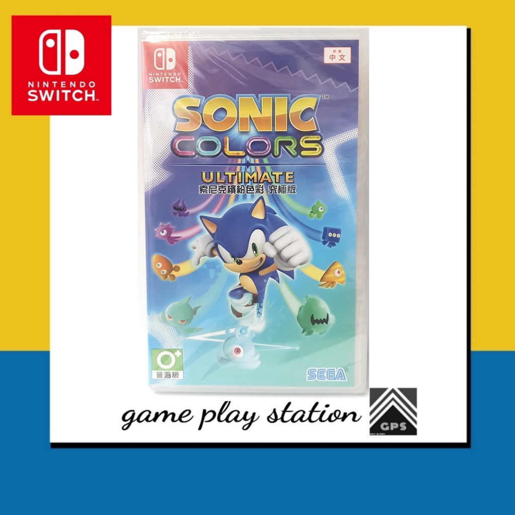 nintendo switch sonic colors ultimate ( english chinese )