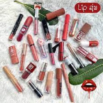 ลิปสุ่ม คละสี คละแบบ มีทั้งลิปสติก และลิปแมท แท่งละ10 บาท