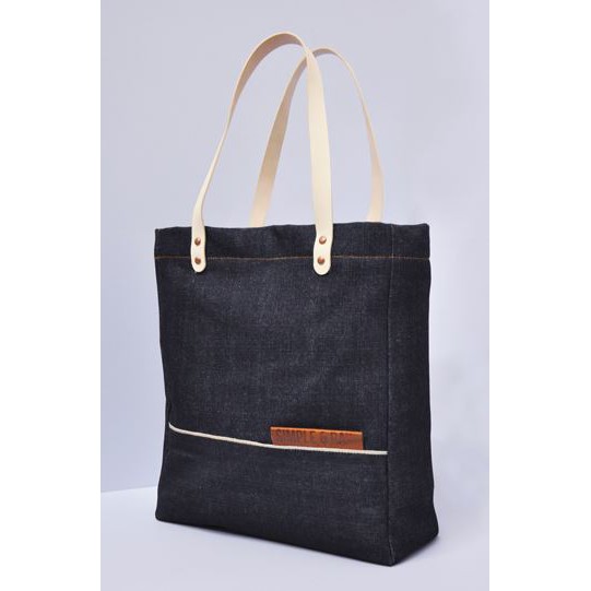 Simple&Raw - Bk501 Tote Bag Selvage