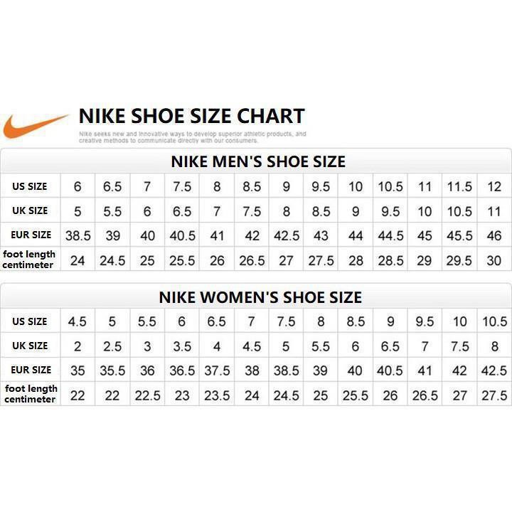 nike air rift size chart - dsvdedommel 