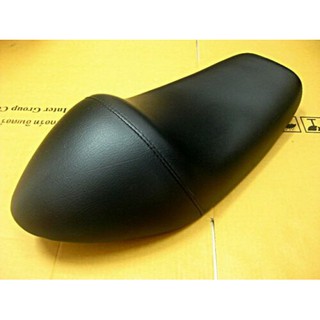 YAMAHA SR400 SR500 CAFE RACER STYLE SADDLE SEAT "SMOOTH BLACK" // เบาะ หนังเรียบ สีดำ สินค้าคุณภาพดี