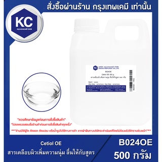 B024OE-500G Cetiol OE : สารเคลือบผิวเพิ่มความนุ่ม ลื่นให้กับสูตร 500 กรัม