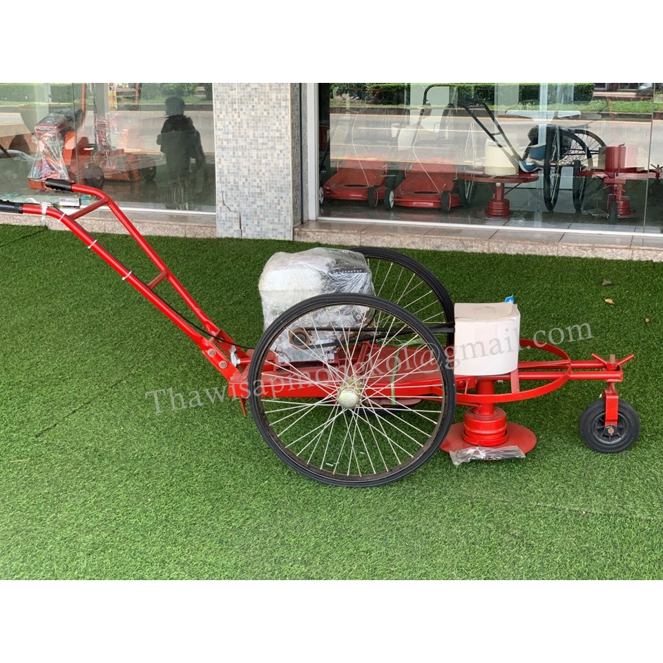 รถตัดหญ้า3ล้อ+เครื่องเบนซินHondaแท้GP-160