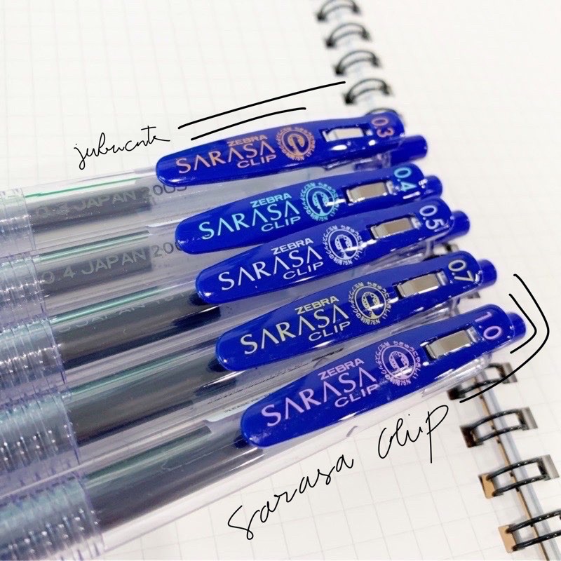 Sarasa clip 0.5 mmปากกาเจล