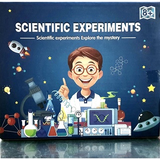 T.P. TOYS วิทยาศาสตร์แสนสนุก experiments 58 การทดลองทางวิทยาศาสตร์ พร้อมอุปกรณ์ QR Code วิธีการเล่นและคู่มือภาษาอังกฤษ