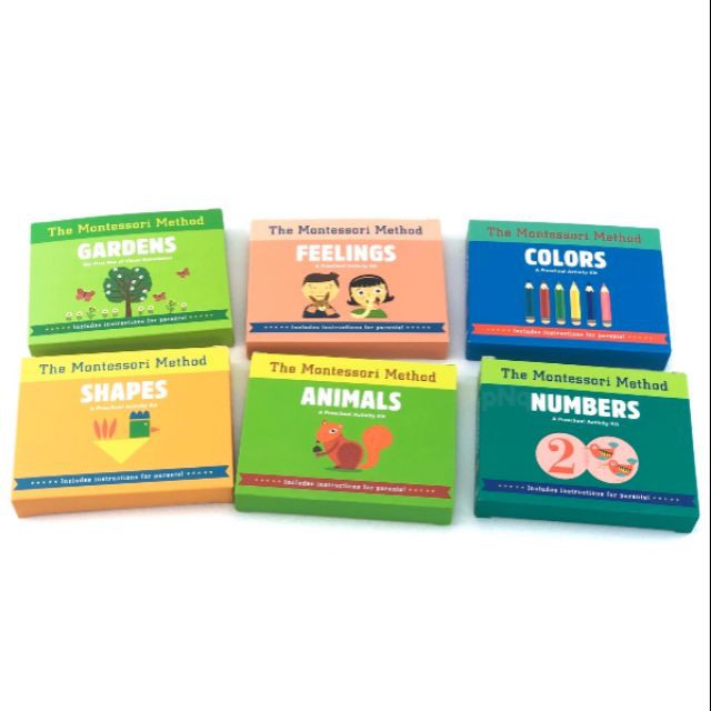 หนังสือเด็ก "Montessori Activities Set" สื่อชุดนี้เป็นสื่อการสอนลูกโดยใช้หลักมอนเทสซอรี่ หนังสือผ้า  หนังสือนิทาน