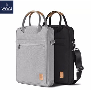 พร้อมส่ง ของแท้100% WiWu Tablet bag กระเป๋าถือพร้อมสายสะพาย ผ้ากันน้ำ สําหรับใส่แล็ปท็อปแท็บเล็ตขนาด 12.9 นิ้ว