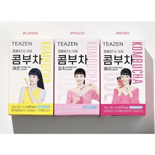 ✅พร้อมส่ง/ของแท้💯✅ TEAZEN KOMBUCHA คอมบุชาชาหมักเกาหลี