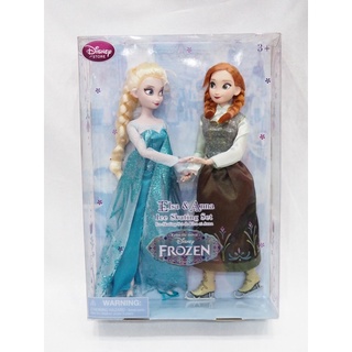 ❄️Elsa&amp;Anna Ice Skating Set⛸ตุ๊กตาเจ้าหญิงเอลซ่า+อันนา เซ็ทไอซ์สเก็ต Frozen👑สินค้าของแท้💯%👍🏻นำเข้าจากดิสนีย์สโตร์USA🇺🇸✈️