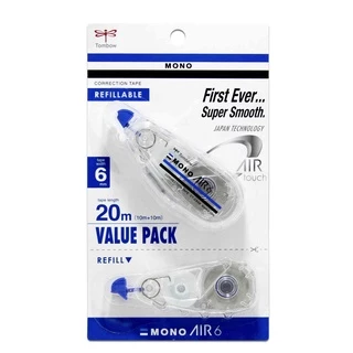 Tombow mono air correction tape CT-CAX5/ CT-CAX6 I เทปลบคำผิด