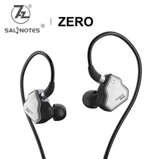 หูฟังอินเอียร์ไดนามิก 7Hz Salnotes Zero 10 มม. HIFI 0.78 มม. ถอดออกได้