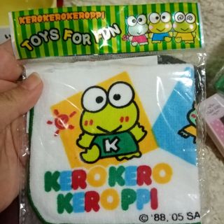 ผ้าเช็ดหน้า​ เคโระ keroppi​