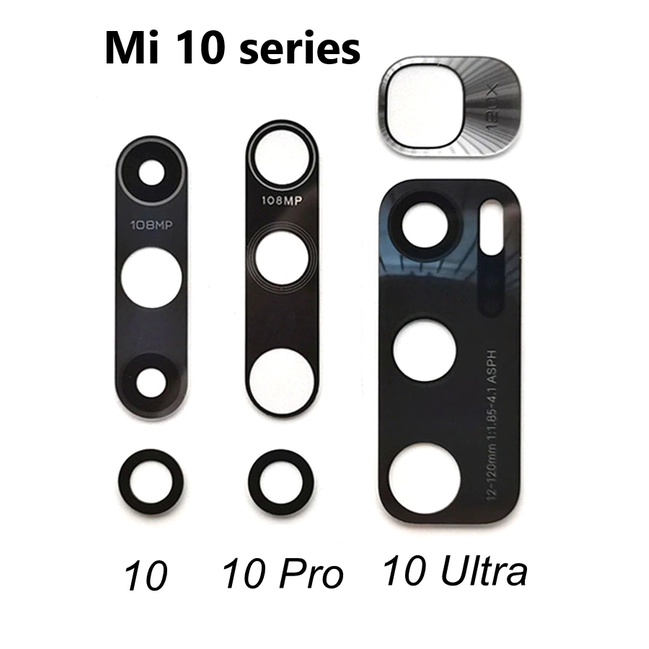 [ ร้านในไทย ] อะไหล่กระจกกล้อง Mi 10 5G, Mi 10 Pro 5G, Mi 10 Ultra