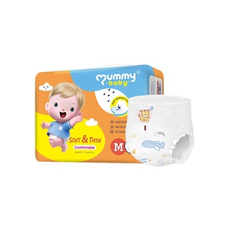 ส่งไวจากไทยเดย์ไนท์แพ้นส์ Baby Pants สำเร็จรูป M32 ผ้าอ้อมแบบกางเกง กางเกงผ้าอ้อม ผ้าอ้อมสําเร็จรูป กางเกงผ้าอ้อม ผ้าอ้อมเด็กแรกเกิด:MBL-M32