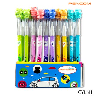 Pencom CYLN1 ดินสอต่อไส้หัวการ์ตูน(รับสินค้าตามภาพให้แจ้งในแชทนะคะ)