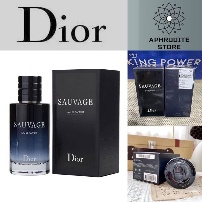 Dior Sauvage 100ml EDT / EDP น้ำหอม น้ำหอมผู้ชาย แท้100% เตรียมจัดส่ง