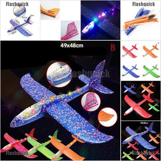 Flashquick LED EPP โฟมเครื่องบินของเล่นสำหรับเด็ก