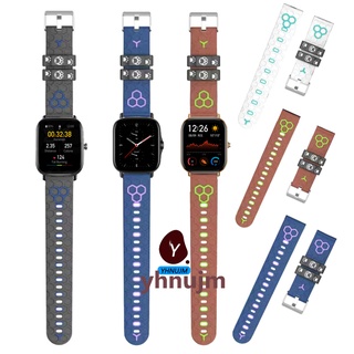 สาย Amazfit GTS 2 Mini สาย silicone strap For Amazfit GTS 2 สายนาฬิก Amazfit GTS 2e อุปกรณ์เสริมสมาร์ทวอทช์ เคส Amazfit GTS2e เคส strap