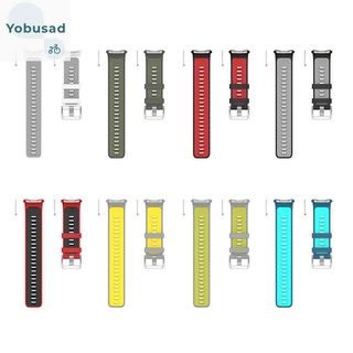 Yobus สายนาฬิกาข้อมือซิลิโคน แบบเปลี่ยน สําหรับ Polar Vantage V2 Sport Watch Band