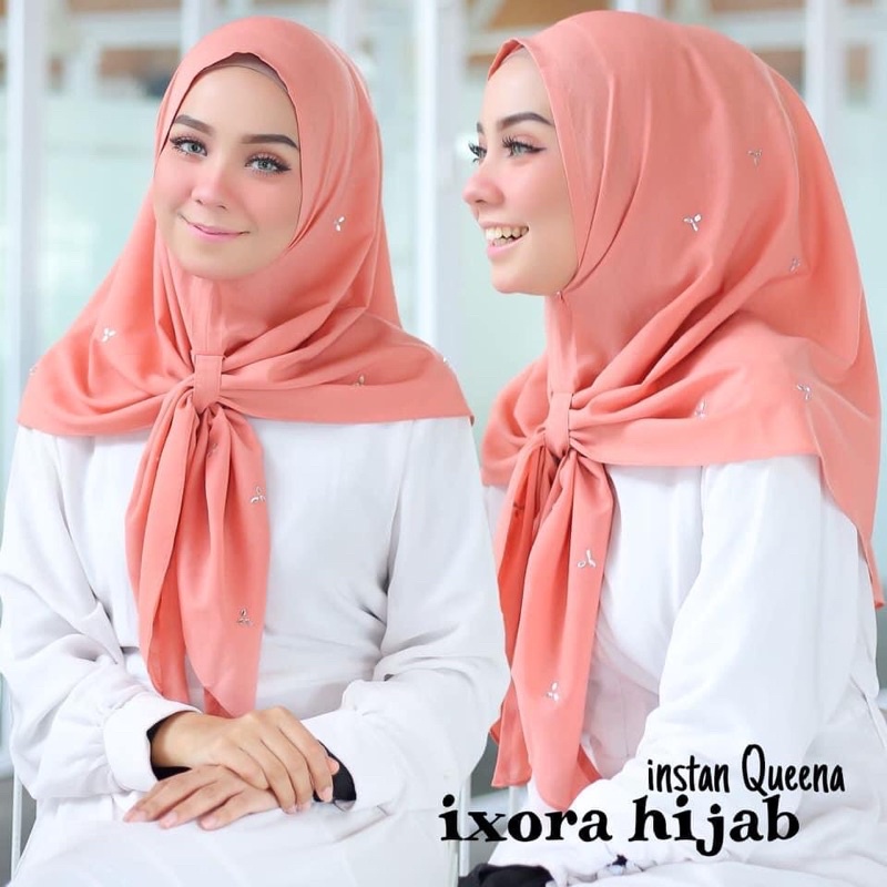 ฮิญาบ ori Ixora ทันที