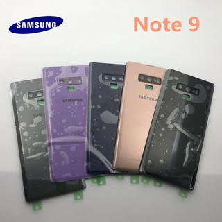 OME Samsung Galaxy NOTE 9 N960 N960F ฝาหลังแบตเตอรี่ PC + ฝาครอบกระจกสำหรับ Samsung Note 9 ประตูด้านหลังกรณีเปลี่ยน