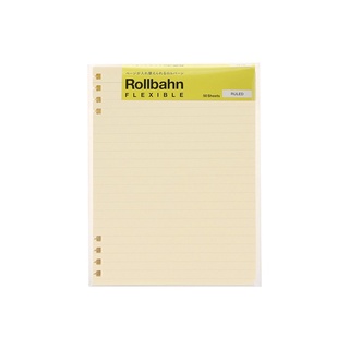Rollbahn FLEXIBLE refill ruled L/50 Sheets/Notebook/Ruled/Memo/Stationery