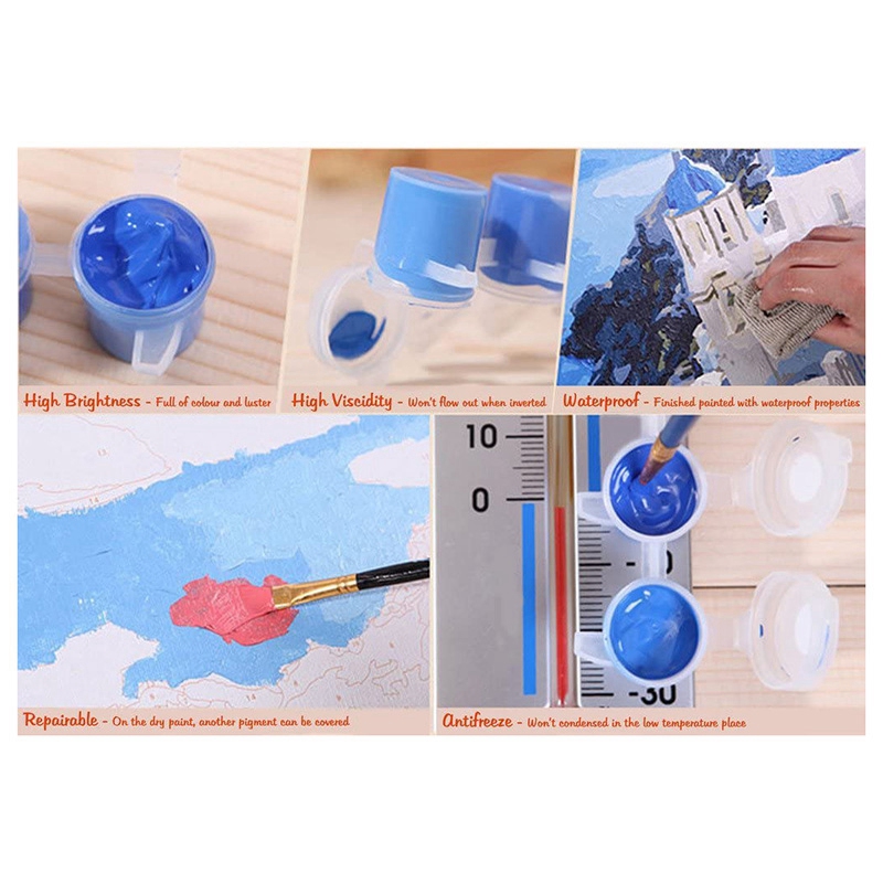 DNBDJSCV DIY Paint By Numbers For Adults Retro Military Aircraft Bomber
