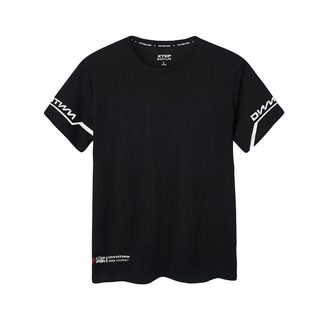 Xtep เสื้อกันหนาว แขนสั้น ระบายอากาศ แบบแห้งเร็ว แฟชั่นฤดูร้อน สําหรับผู้ชาย