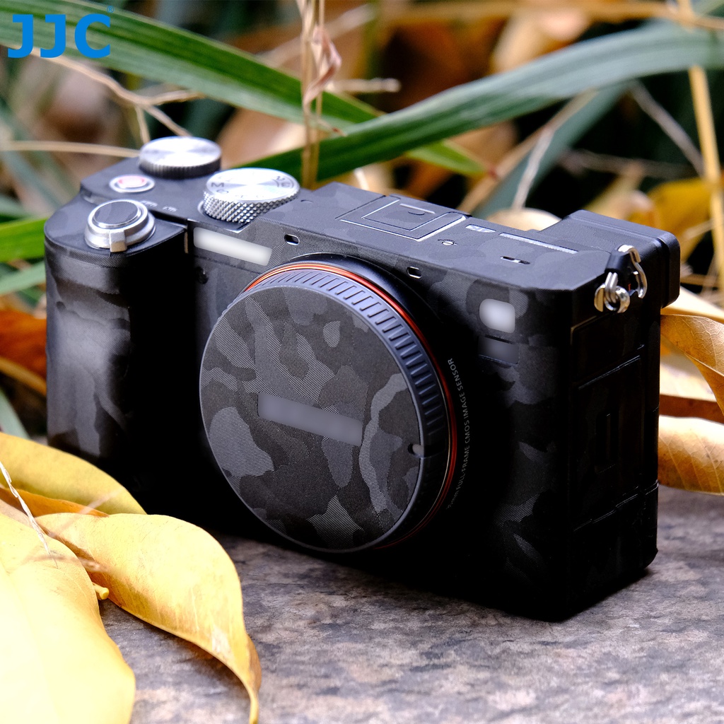 JJC SS-A7C สติ๊กเกอร์ป้องกันรอยขีดข่วนสำหรับตัวกล้อง Sony a7C A7C, ฟิล์มตกแต่งผิววัสดุ 3M ปราศจากสารตกค้าง