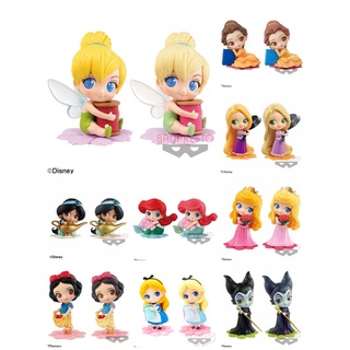 แท้💯 Q posket SWEETINY DISNEY CHARACTER - Princess lot jp🎌 #snowwhite #aurora #jasmine #cinderellra #tinkerbell #alice