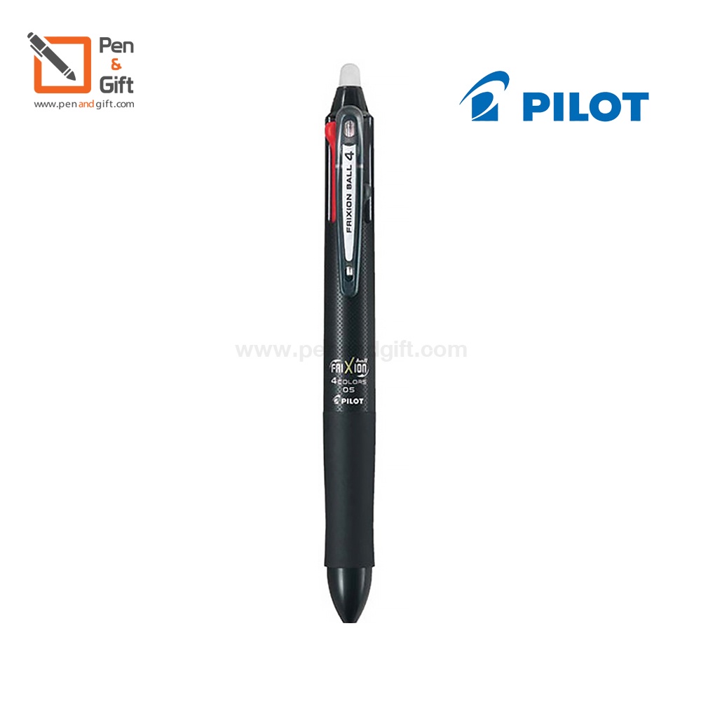 Pilot Frixion Ball 4 ปากกาหมึกลบได้ไพล๊อตฟริกชั่น Pilot Frixion Ball 4 in 1 Erasable  Pen 4 colors 0.5 mm [Penandgift]