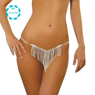 Summer Tassels Bikini Crossover Harness Waist Belly Body Waist Chain