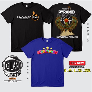 เสื้อยืด พิมพ์ลาย Pragmatic Play Pyramid Bonanza Slot Gates Of Olympus สําหรับผู้ชาย | เสื้อแจ็กพอต โดมิโน่ ลายเกมส์ Sca